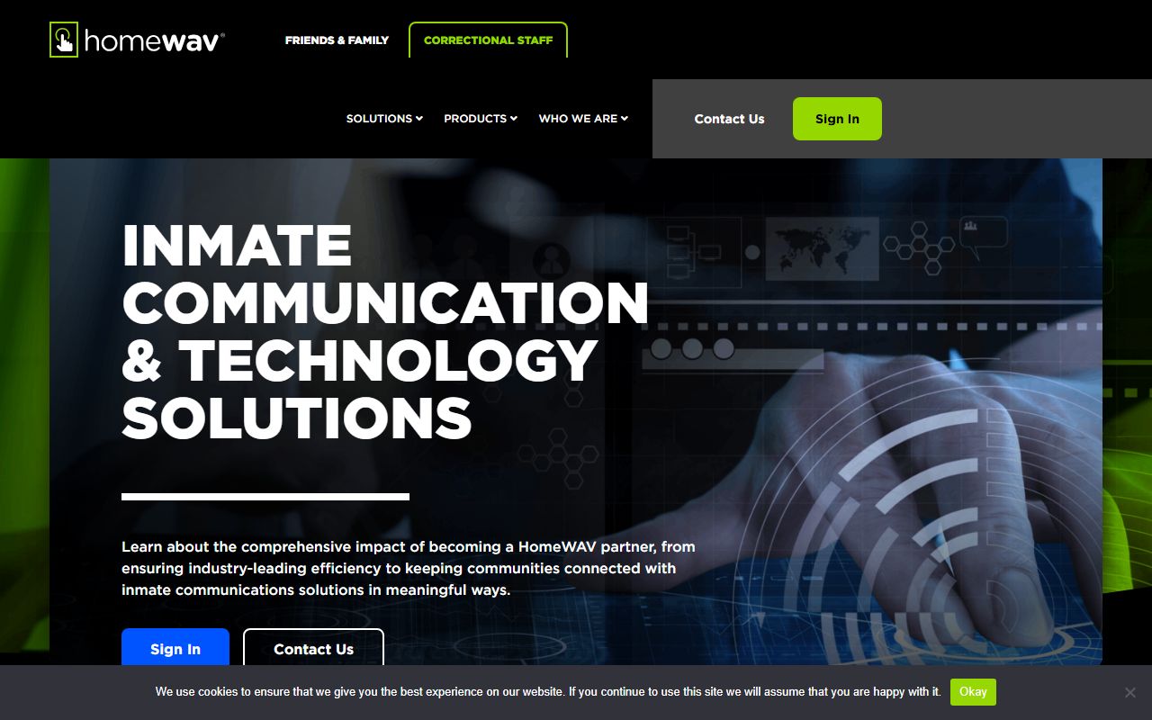 HomeWAV video visitation platform for Greenlee County jail