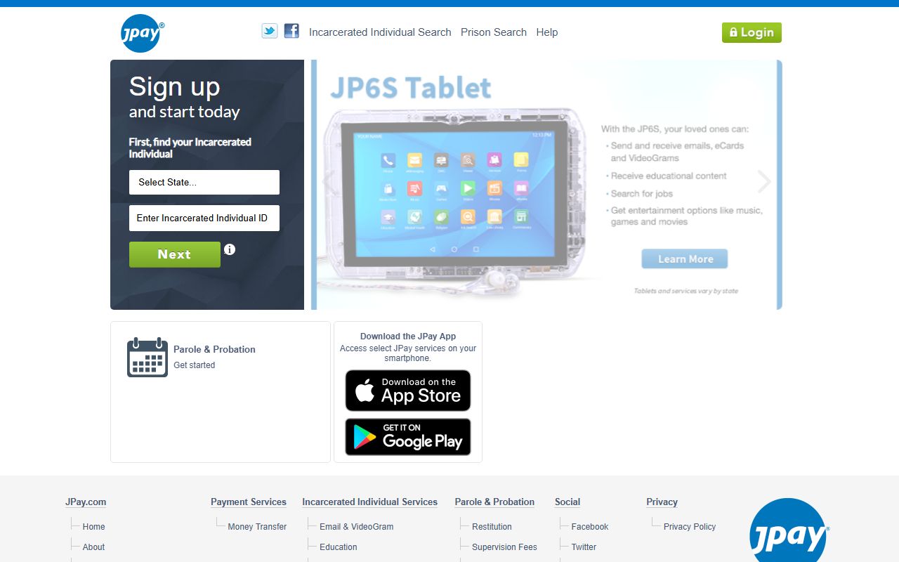 JPay inmate money deposit service for Yavapai County